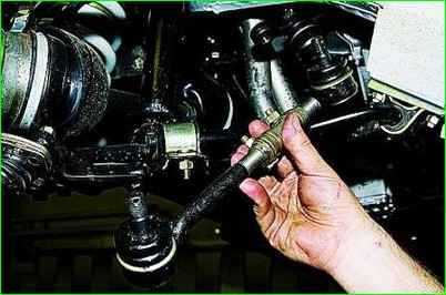 Замена рулевых тяг Нива Шевролет