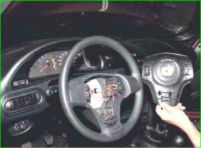 Снятие рулевого колеса автомобиля Нива Шевролет