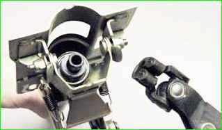 Снятие и установка рулевой колонки автомобиля ВАЗ-2123