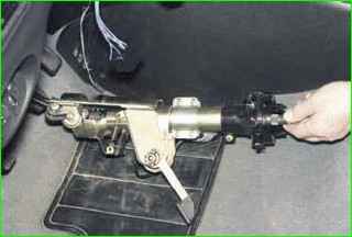 Снятие и установка рулевой колонки автомобиля ВАЗ-2123