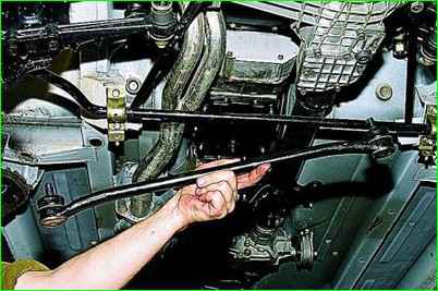 Замена средней тяги