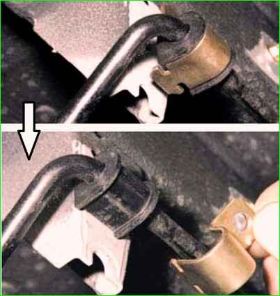Тежегіш қысым реттегішін және оның жетекін ауыстыру