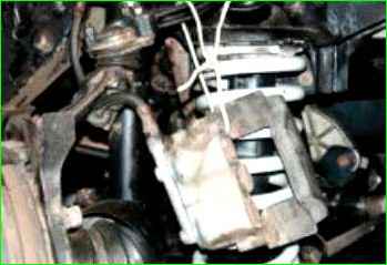 Как заменить тормозной диск Нива Шевроле