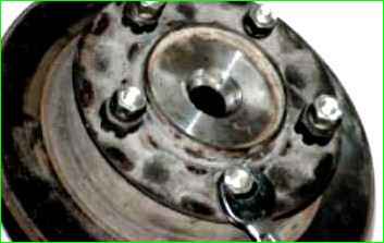 Как заменить тормозной диск Нива Шевроле