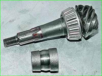 Ремонт редуктора моста Нива Шевролет