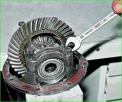 Ремонт редуктора моста Нива Шевролет