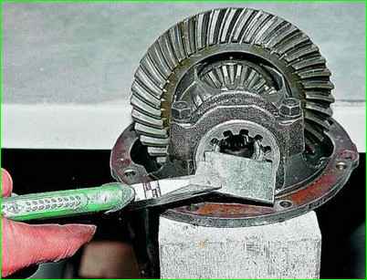 Ремонт редуктора моста Нива Шевролет