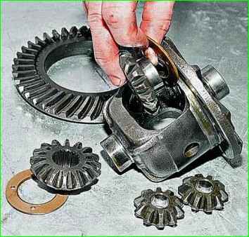 Ремонт редуктора моста Нива Шевролет