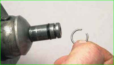 Разборка и сборка механизма выбора передач