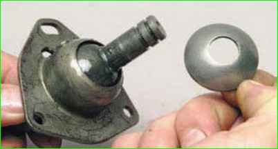 Разборка и сборка механизма выбора передач