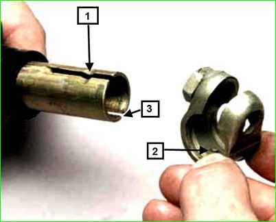 Разборка и сборка механизма выбора передач