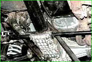 Снятие и ремонт промежуточного вала