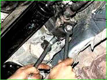 Снятие и ремонт промежуточного вала