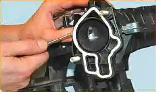 Алу коллекторының тығыздағыштарын ауыстыру ВАЗ-21126