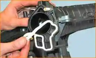 Алу коллекторының тығыздағыштарын ауыстыру ВАЗ-21126