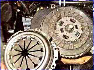 Заміна агрегатів зчеплення двигуна ВАЗ-21114