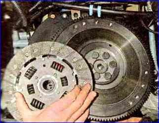 Замена агрегатов сцепления двигателя ВАЗ-21114