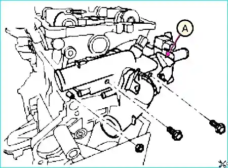 Снятие и установка ГБЦ двигателя объемом 2,0 л. - G4KD и 2,4 л. – G4KE