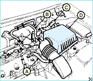 Снятие и установка ГБЦ двигателя объемом 2,0 л. - G4KD и 2,4 л. – G4KE