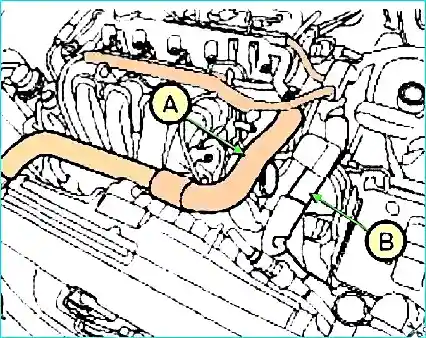 Снятие и установка ГБЦ двигателя объемом 2,0 л. - G4KD и 2,4 л. – G4KE