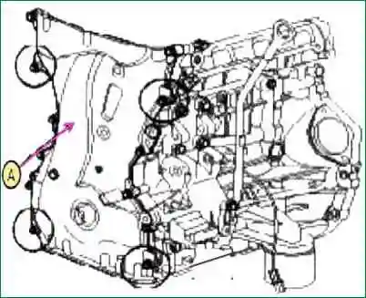 Timing drive in a 2.0 l. engine - G4KD and 2.4 l. - G4KE