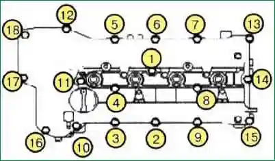 Timing drive in a 2.0 l. engine - G4KD and 2.4 l. - G4KE