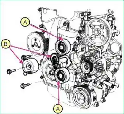 Timing drive in 2.0L engine - G4KD and 2.4L - G4KE