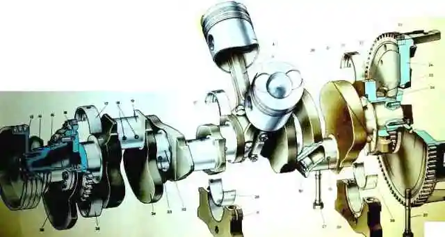 Конструкция + замена коленчатого вала дизеля ЯМЗ-238