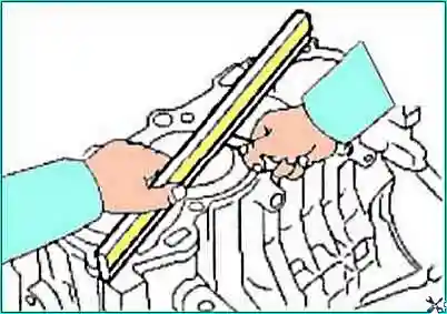 Сборка блока цилиндров двигателя G4KD и G4KE 