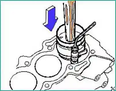 Сборка блока цилиндров двигателя G4KD и G4KE 