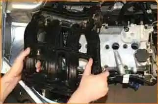 Топливная рампа ВАЗ-21126 снятие и установка