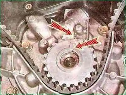 Замена ремня привода ГРМ двигателя 11183