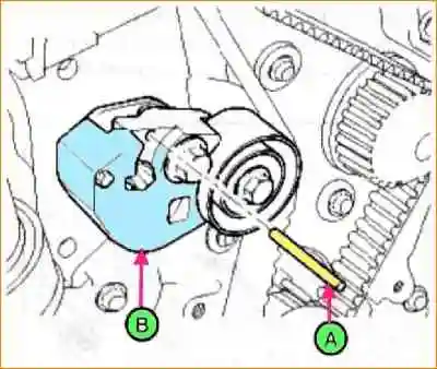D4EA diesel timing drive