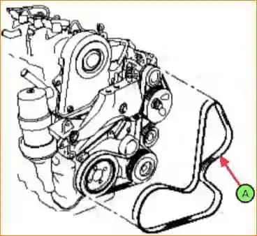 D4EA diesel timing drive