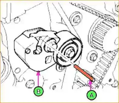 D4EA diesel timing drive