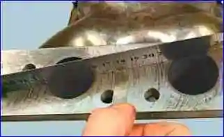 Замена прокладки катколлектора двигателя ВАЗ-21126