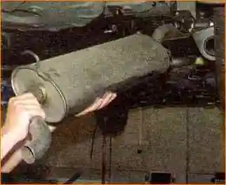 Особенности системы выпуска газов двигателя ВАЗ-21114