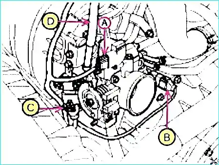 Снятие и установка ГБЦ двигателя объемом 2,0 л. - G4KD и 2,4 л. – G4KE