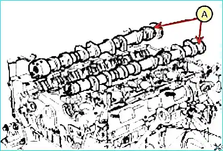 Снятие и установка ГБЦ двигателя объемом 2,0 л. - G4KD и 2,4 л. – G4KE