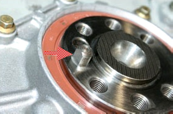 Снятие маховика