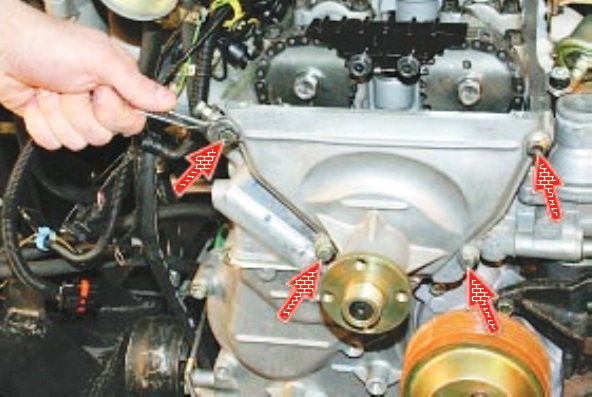 Замена цепей приводов ЗМЗ-409