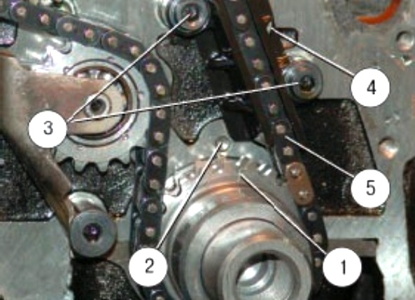 Замена цепей приводов ЗМЗ-409