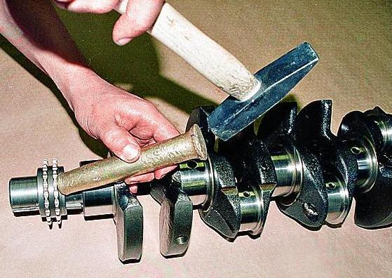 Снятие и ремонт коленчатого вала ЗМЗ-405, ЗМЗ-406