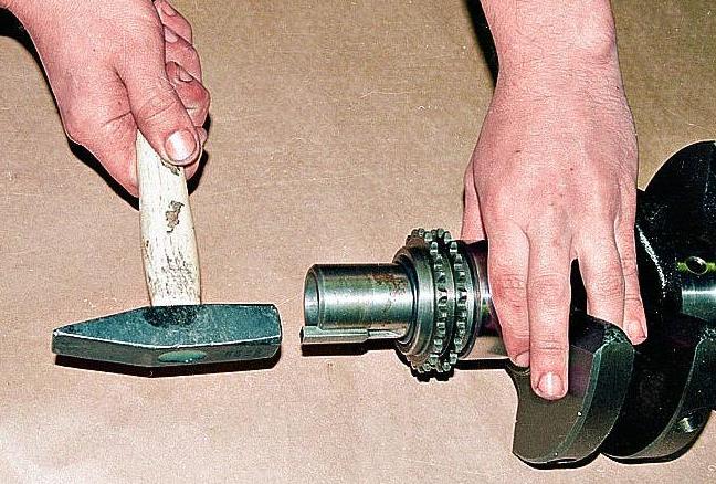 Снятие и ремонт коленчатого вала ЗМЗ-405, ЗМЗ-406