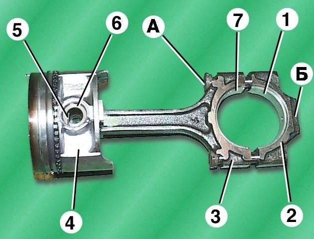 Ремонт шатуннопоршневой группы двигателя