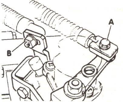 регулировка привода КПП VW Passat