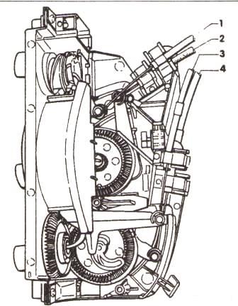 снятие и установка,регулировка тяг отопителя