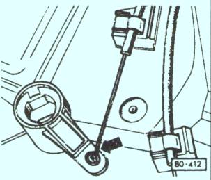 закрепить синюю оболочку тяги