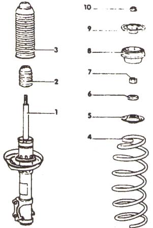 разборка стойки VW Passat