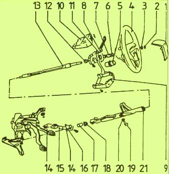 Рулевое управление VW Passat